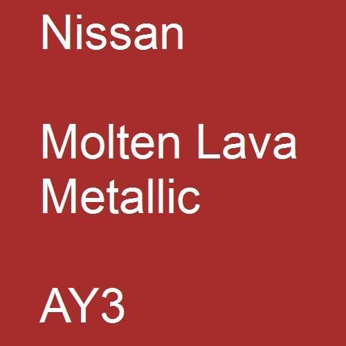 Nissan, Molten Lava Metallic, AY3.